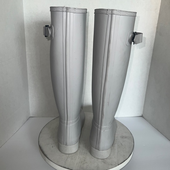 Hunter Original Tall Waterproof Rain Boot  Lavender Grey Womens Size 5 EU 36 - Picture 9 of 9